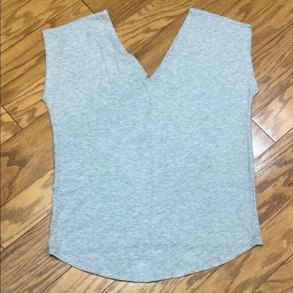 Victoria’s Secret Double V-Neck T-shirt Sz S - Picture 6 of 7